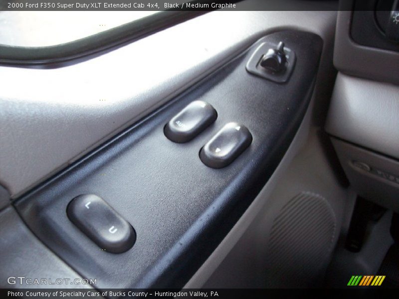 Black / Medium Graphite 2000 Ford F350 Super Duty XLT Extended Cab 4x4