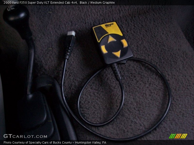 Black / Medium Graphite 2000 Ford F350 Super Duty XLT Extended Cab 4x4