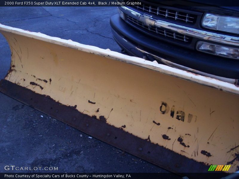 Black / Medium Graphite 2000 Ford F350 Super Duty XLT Extended Cab 4x4