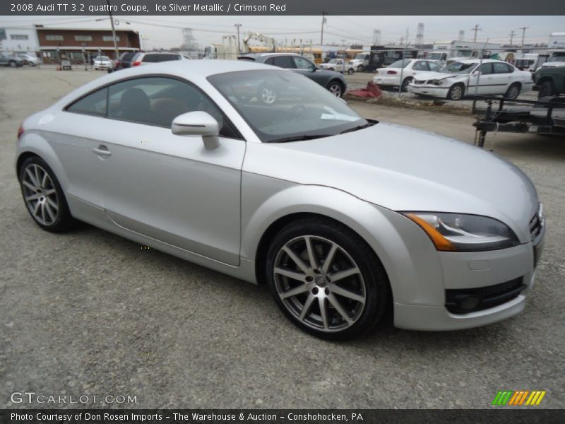  2008 TT 3.2 quattro Coupe Ice Silver Metallic