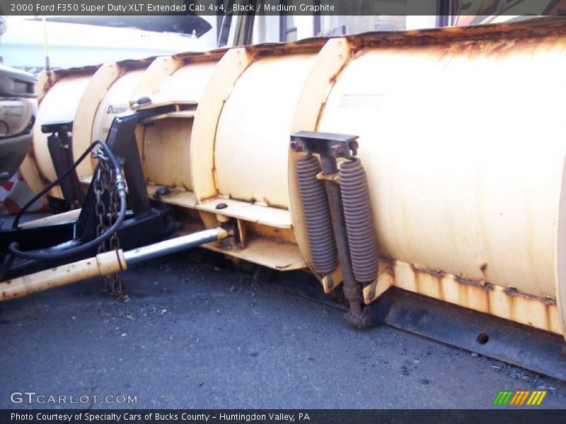 Black / Medium Graphite 2000 Ford F350 Super Duty XLT Extended Cab 4x4
