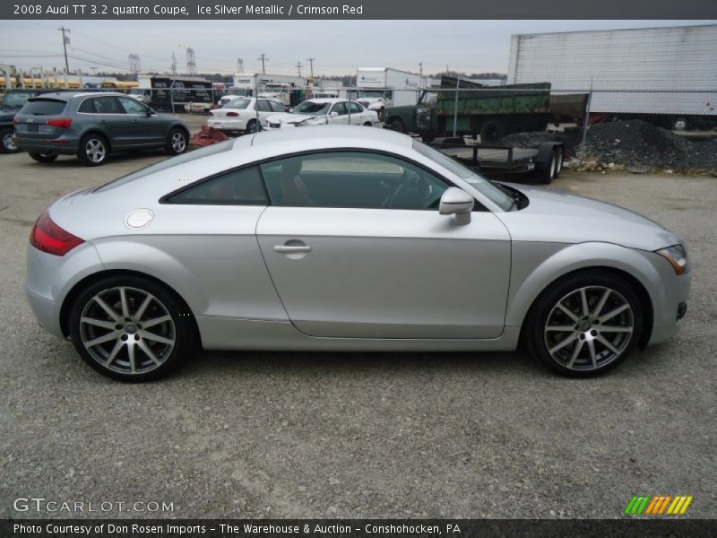  2008 TT 3.2 quattro Coupe Ice Silver Metallic