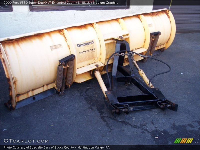 Black / Medium Graphite 2000 Ford F350 Super Duty XLT Extended Cab 4x4