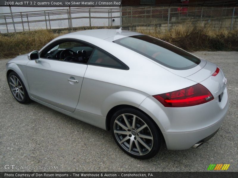  2008 TT 3.2 quattro Coupe Ice Silver Metallic