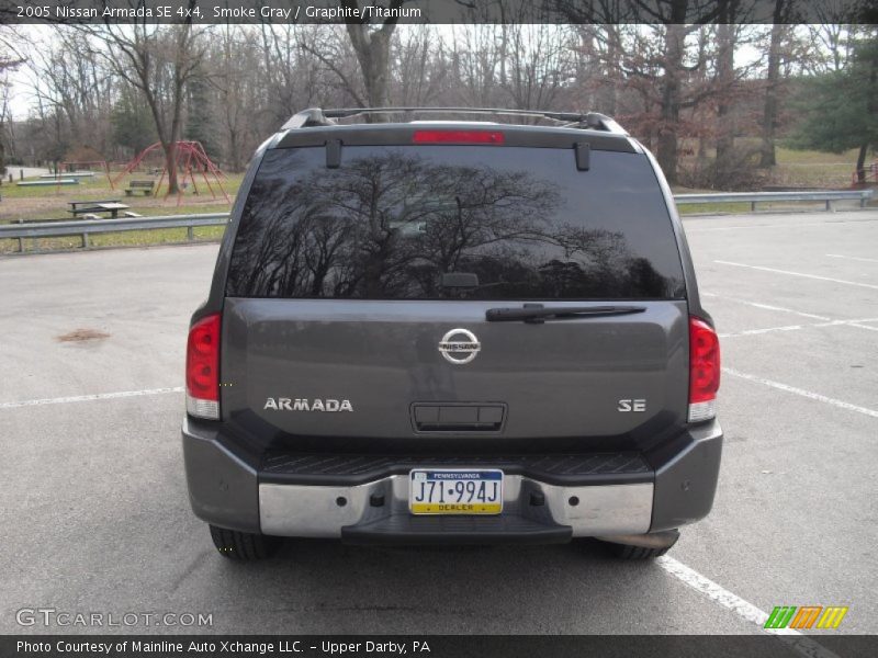 Smoke Gray / Graphite/Titanium 2005 Nissan Armada SE 4x4