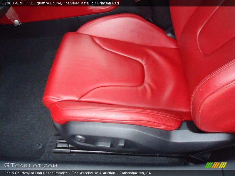  2008 TT 3.2 quattro Coupe Crimson Red Interior
