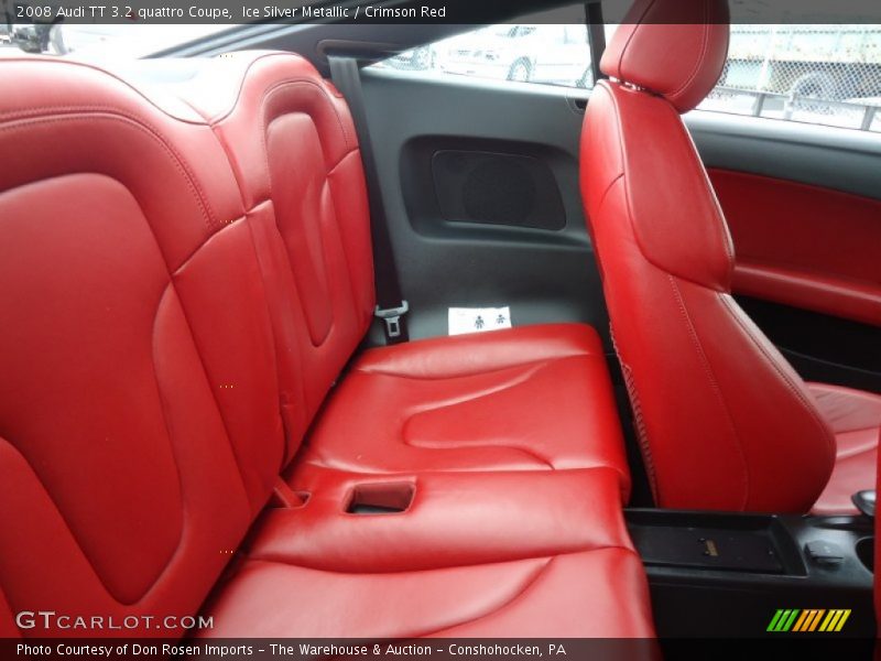  2008 TT 3.2 quattro Coupe Crimson Red Interior