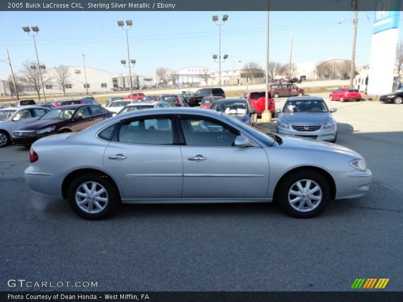 Sterling Silver Metallic / Ebony 2005 Buick LaCrosse CXL