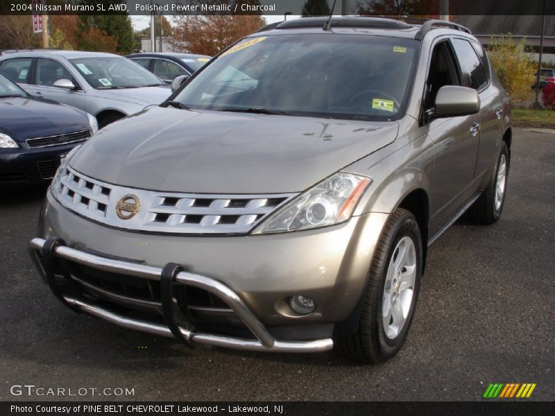 Polished Pewter Metallic / Charcoal 2004 Nissan Murano SL AWD