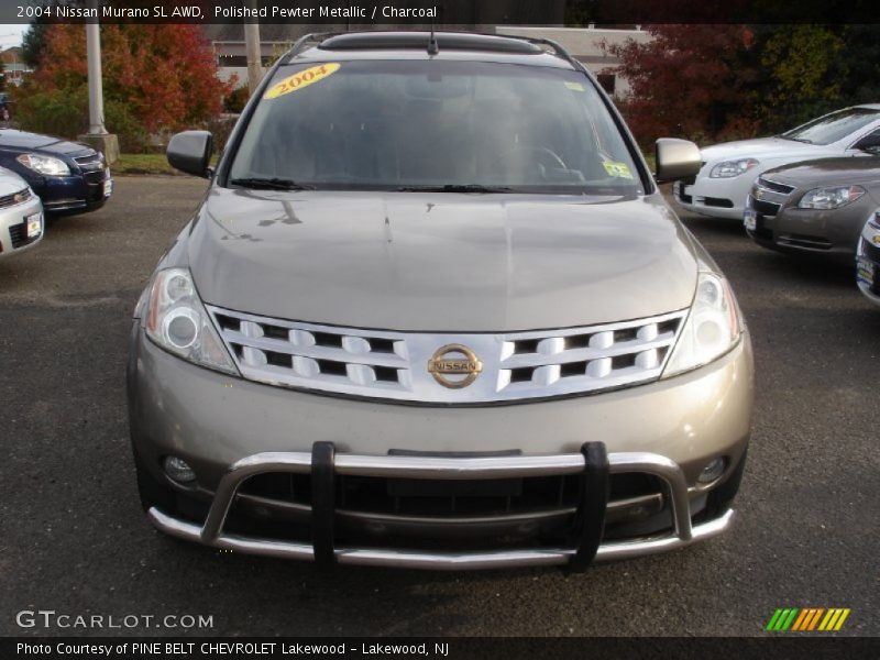 Polished Pewter Metallic / Charcoal 2004 Nissan Murano SL AWD