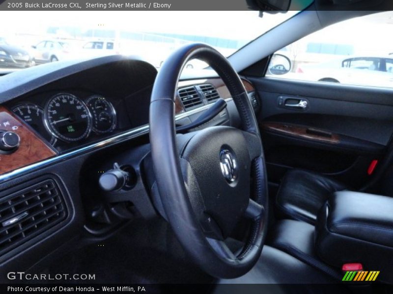 Sterling Silver Metallic / Ebony 2005 Buick LaCrosse CXL