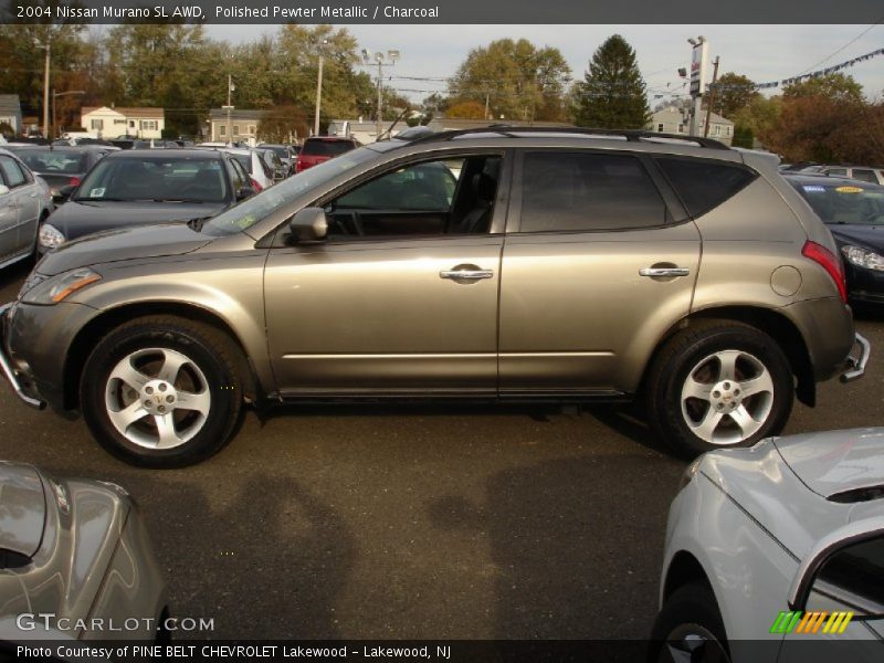 Polished Pewter Metallic / Charcoal 2004 Nissan Murano SL AWD