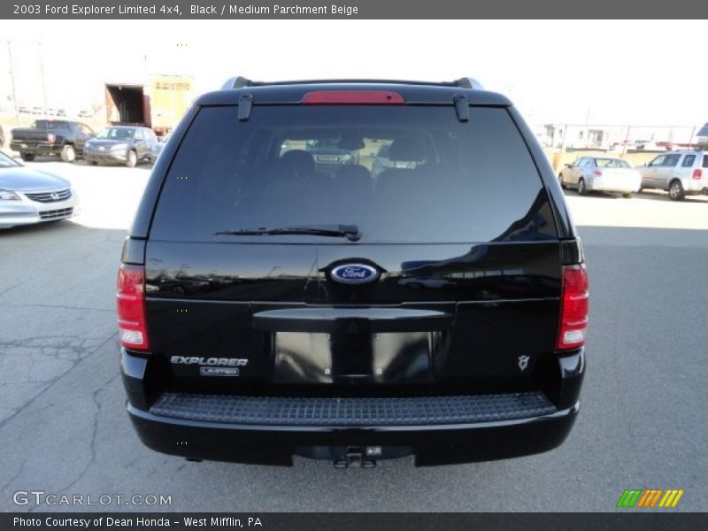 Black / Medium Parchment Beige 2003 Ford Explorer Limited 4x4