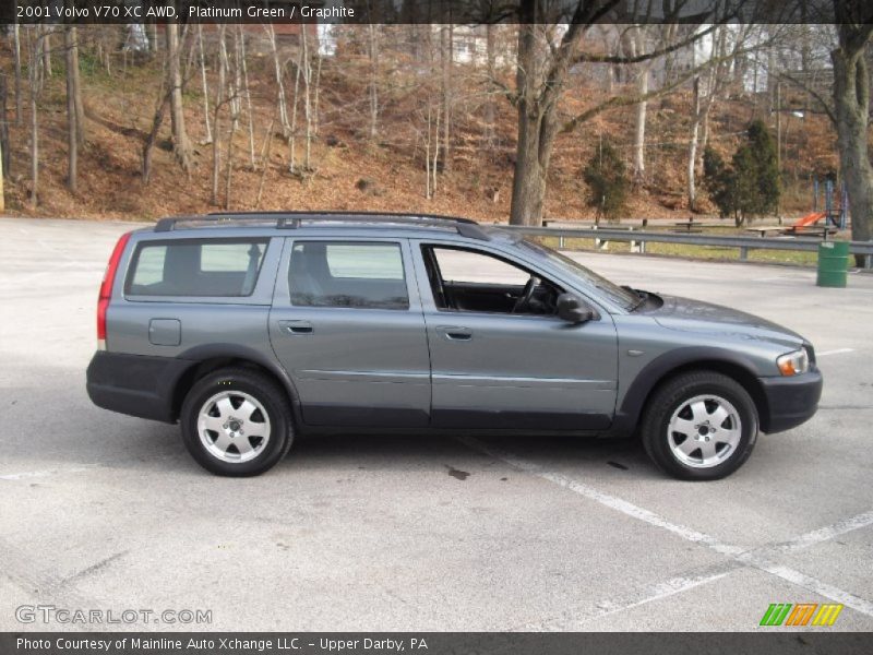 Platinum Green / Graphite 2001 Volvo V70 XC AWD