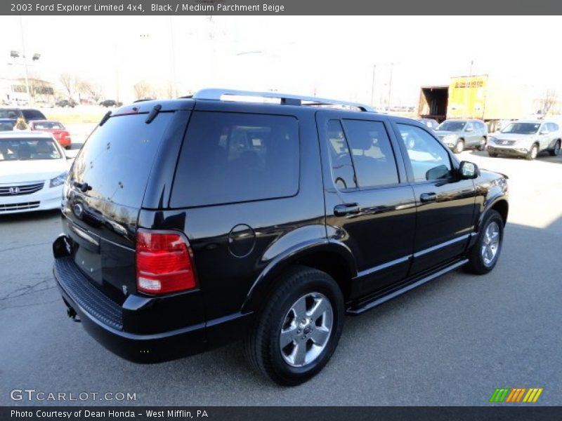Black / Medium Parchment Beige 2003 Ford Explorer Limited 4x4
