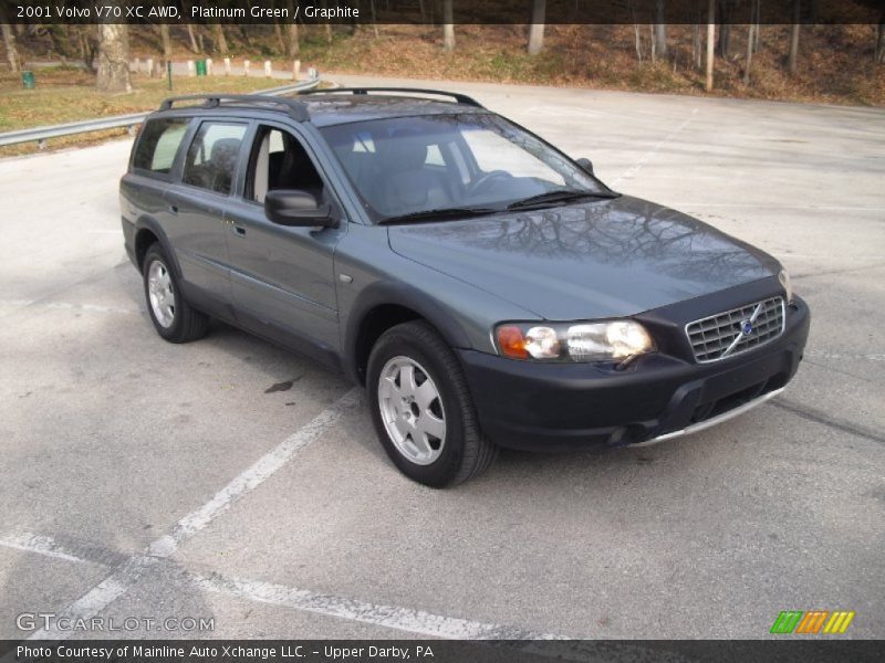 Platinum Green / Graphite 2001 Volvo V70 XC AWD