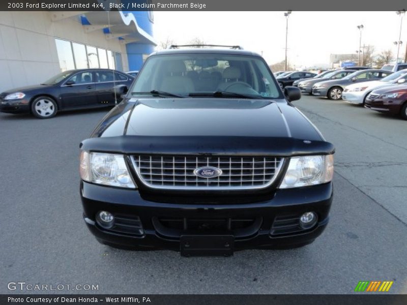 Black / Medium Parchment Beige 2003 Ford Explorer Limited 4x4
