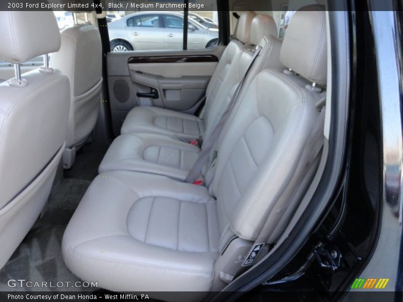 Black / Medium Parchment Beige 2003 Ford Explorer Limited 4x4