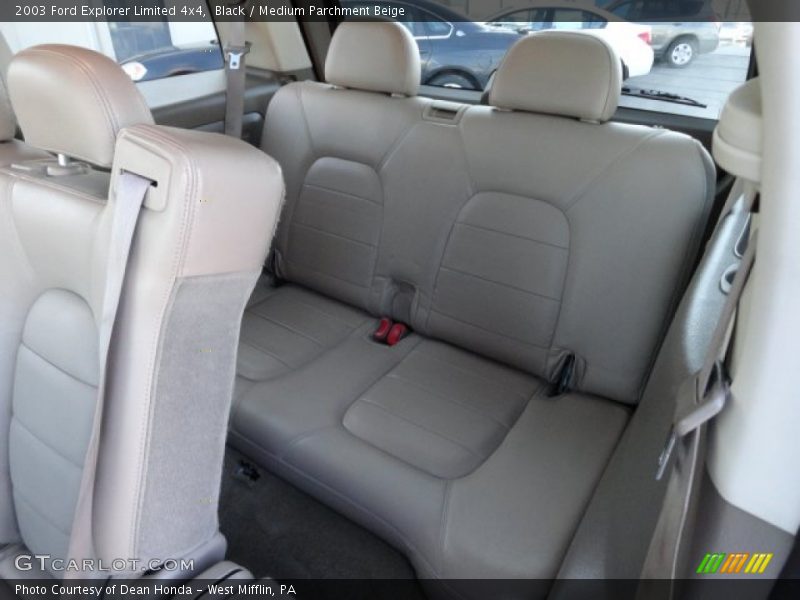 Black / Medium Parchment Beige 2003 Ford Explorer Limited 4x4