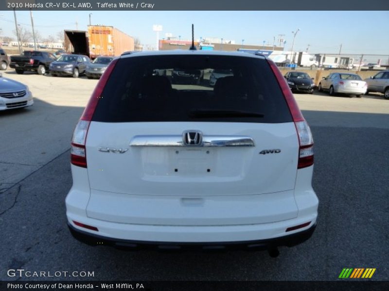 Taffeta White / Gray 2010 Honda CR-V EX-L AWD
