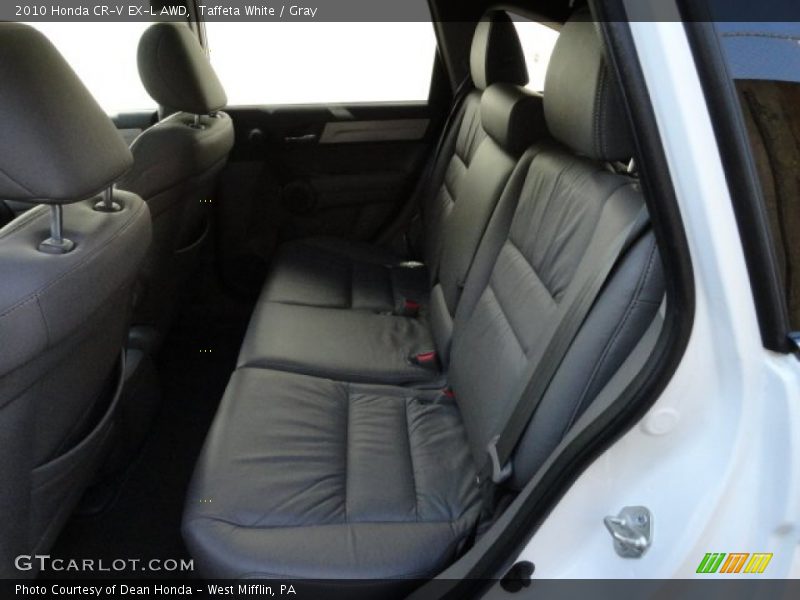 Taffeta White / Gray 2010 Honda CR-V EX-L AWD