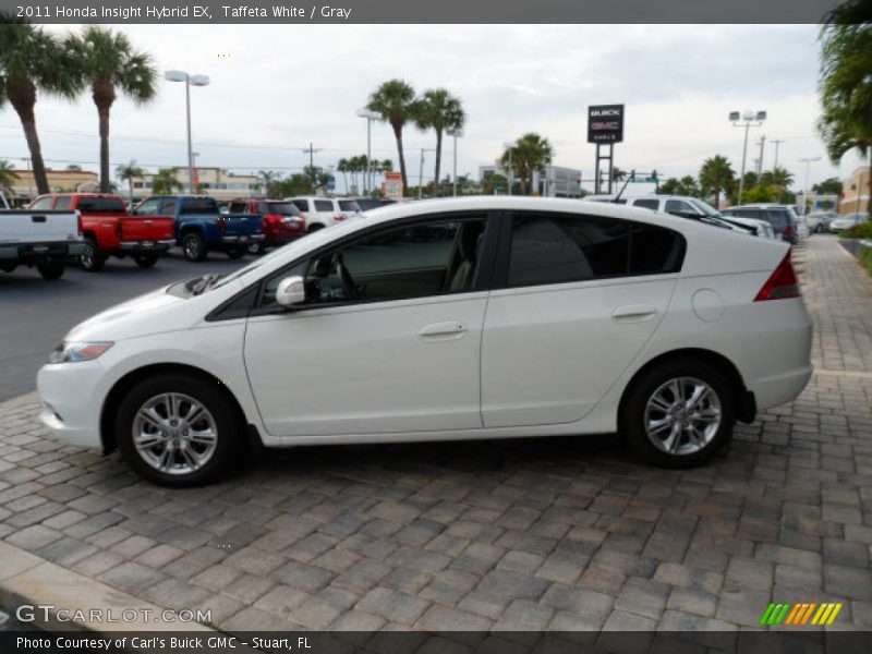 Taffeta White / Gray 2011 Honda Insight Hybrid EX