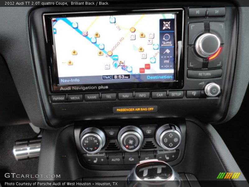Navigation of 2012 TT 2.0T quattro Coupe
