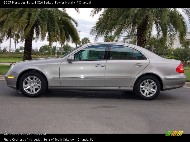 Pewter Metallic / Charcoal 2005 Mercedes-Benz E 320 Sedan