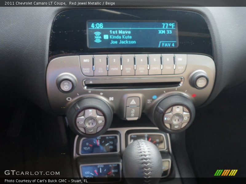 Red Jewel Metallic / Beige 2011 Chevrolet Camaro LT Coupe