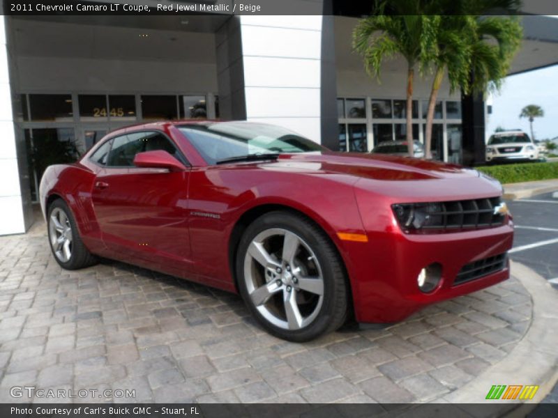 Front 3/4 View of 2011 Camaro LT Coupe