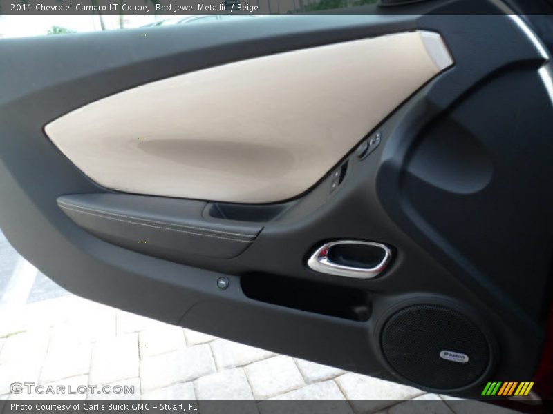 Red Jewel Metallic / Beige 2011 Chevrolet Camaro LT Coupe