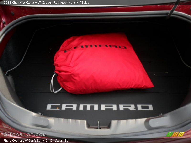 Red Jewel Metallic / Beige 2011 Chevrolet Camaro LT Coupe