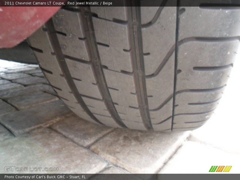 Red Jewel Metallic / Beige 2011 Chevrolet Camaro LT Coupe