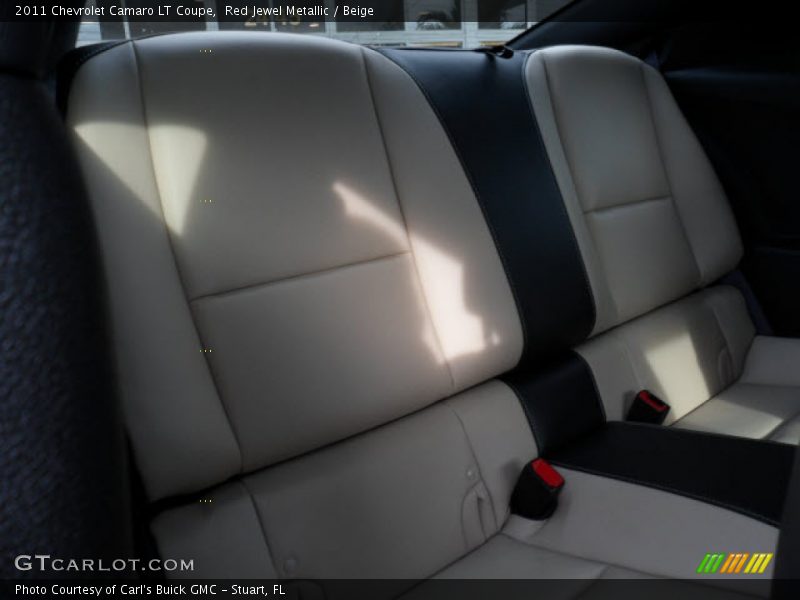 Red Jewel Metallic / Beige 2011 Chevrolet Camaro LT Coupe