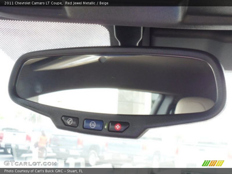 Red Jewel Metallic / Beige 2011 Chevrolet Camaro LT Coupe