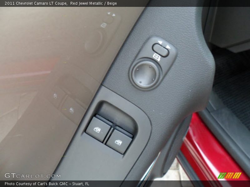 Red Jewel Metallic / Beige 2011 Chevrolet Camaro LT Coupe