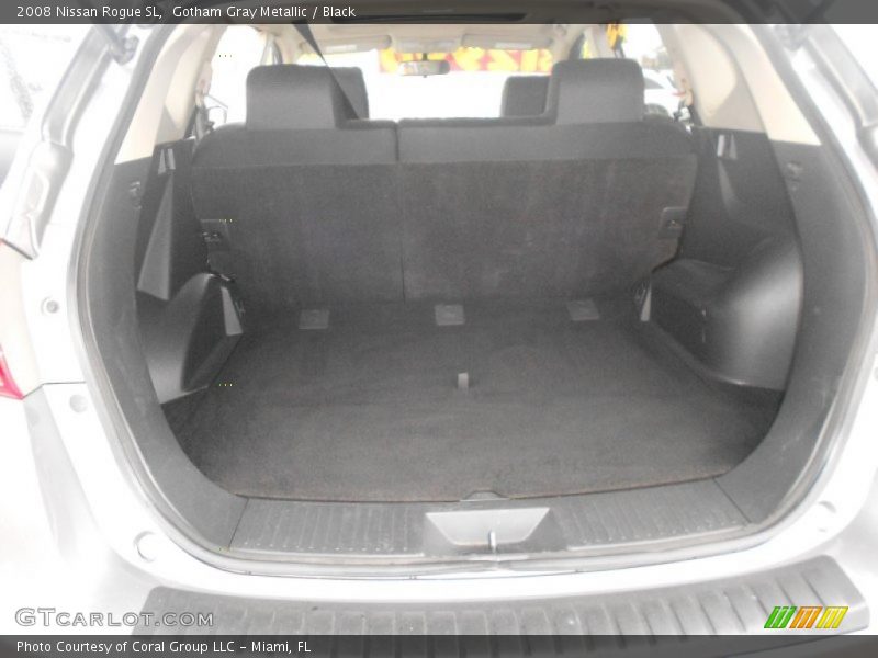 Gotham Gray Metallic / Black 2008 Nissan Rogue SL