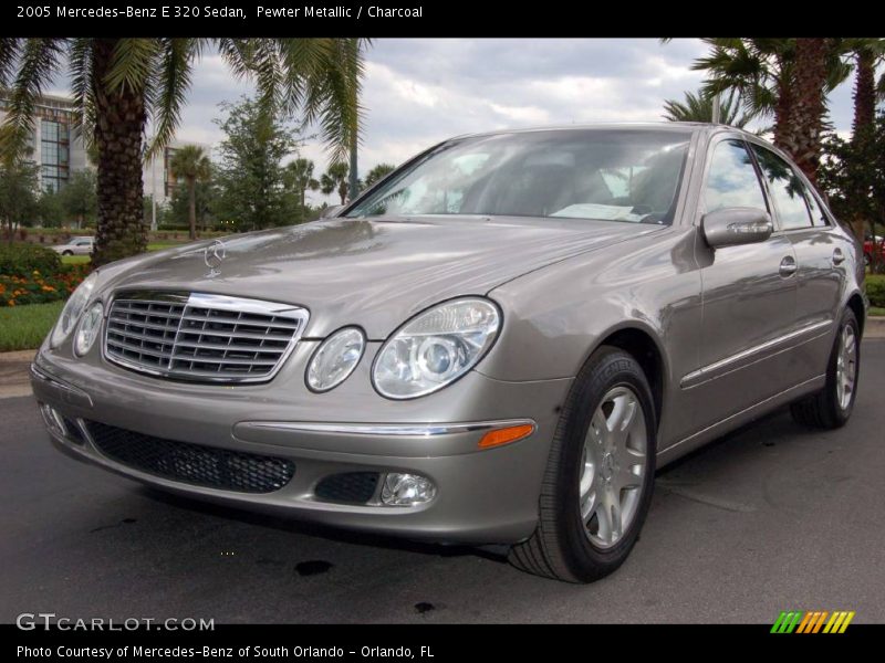 Pewter Metallic / Charcoal 2005 Mercedes-Benz E 320 Sedan