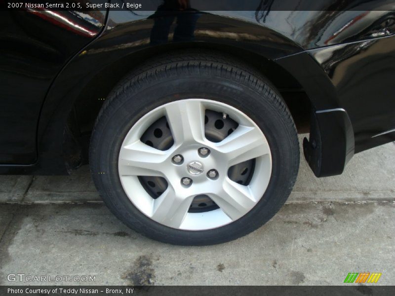 Super Black / Beige 2007 Nissan Sentra 2.0 S