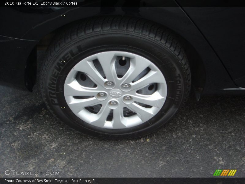 Ebony Black / Coffee 2010 Kia Forte EX