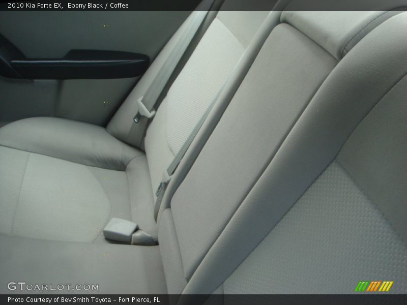 Ebony Black / Coffee 2010 Kia Forte EX
