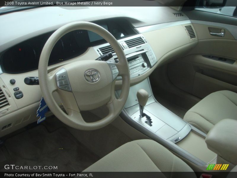 Blue Mirage Metallic / Ivory Beige 2008 Toyota Avalon Limited