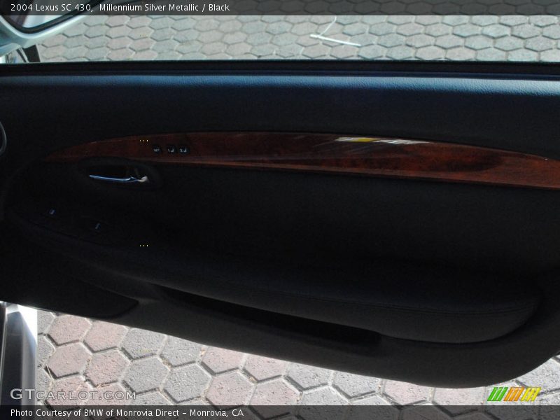 Millennium Silver Metallic / Black 2004 Lexus SC 430