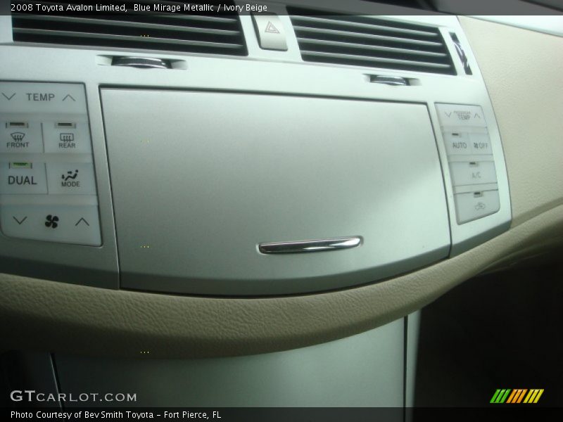 Blue Mirage Metallic / Ivory Beige 2008 Toyota Avalon Limited