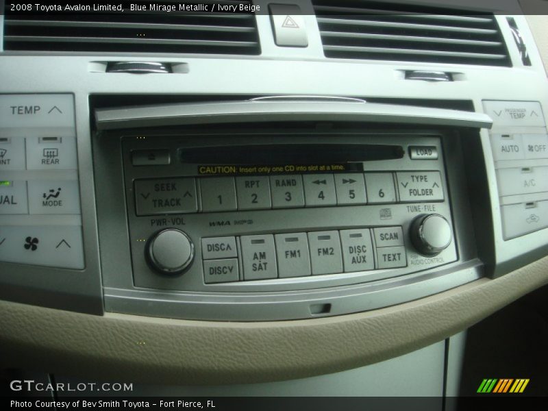 Blue Mirage Metallic / Ivory Beige 2008 Toyota Avalon Limited