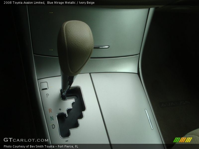 Blue Mirage Metallic / Ivory Beige 2008 Toyota Avalon Limited