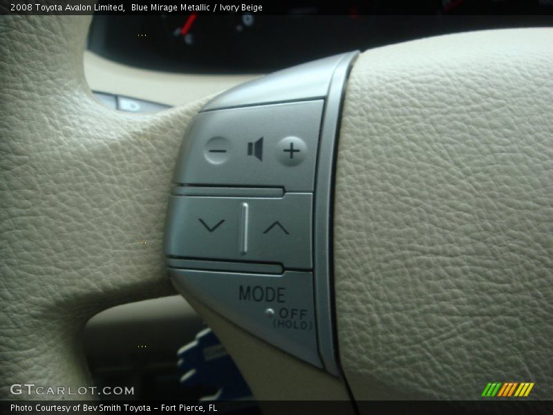 Blue Mirage Metallic / Ivory Beige 2008 Toyota Avalon Limited