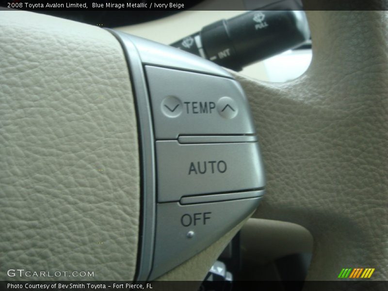 Blue Mirage Metallic / Ivory Beige 2008 Toyota Avalon Limited