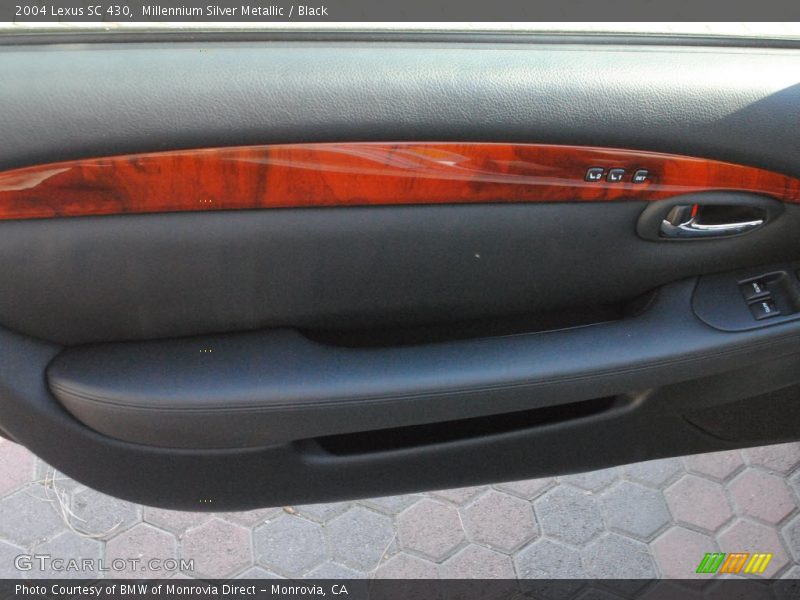 Millennium Silver Metallic / Black 2004 Lexus SC 430
