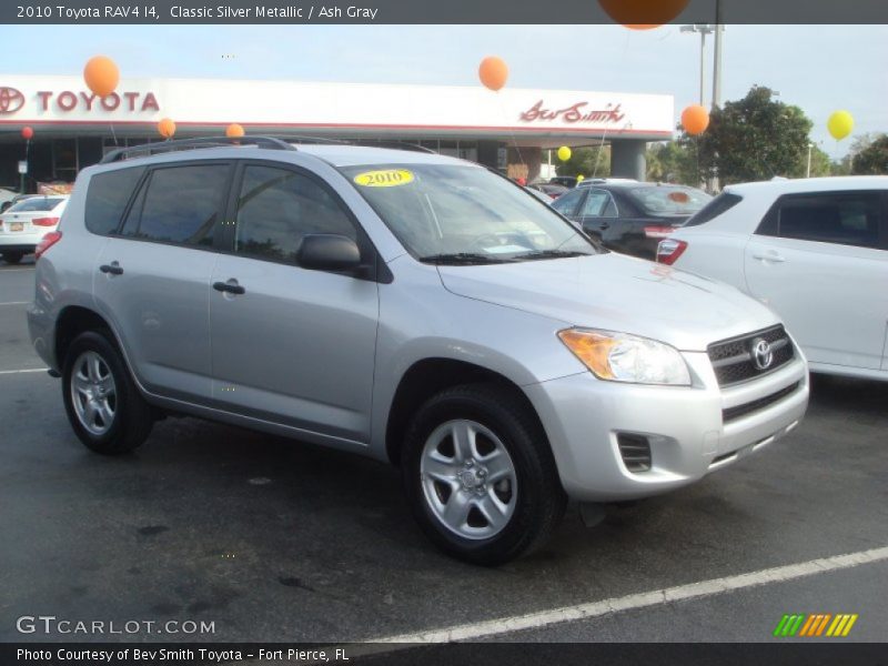 Classic Silver Metallic / Ash Gray 2010 Toyota RAV4 I4